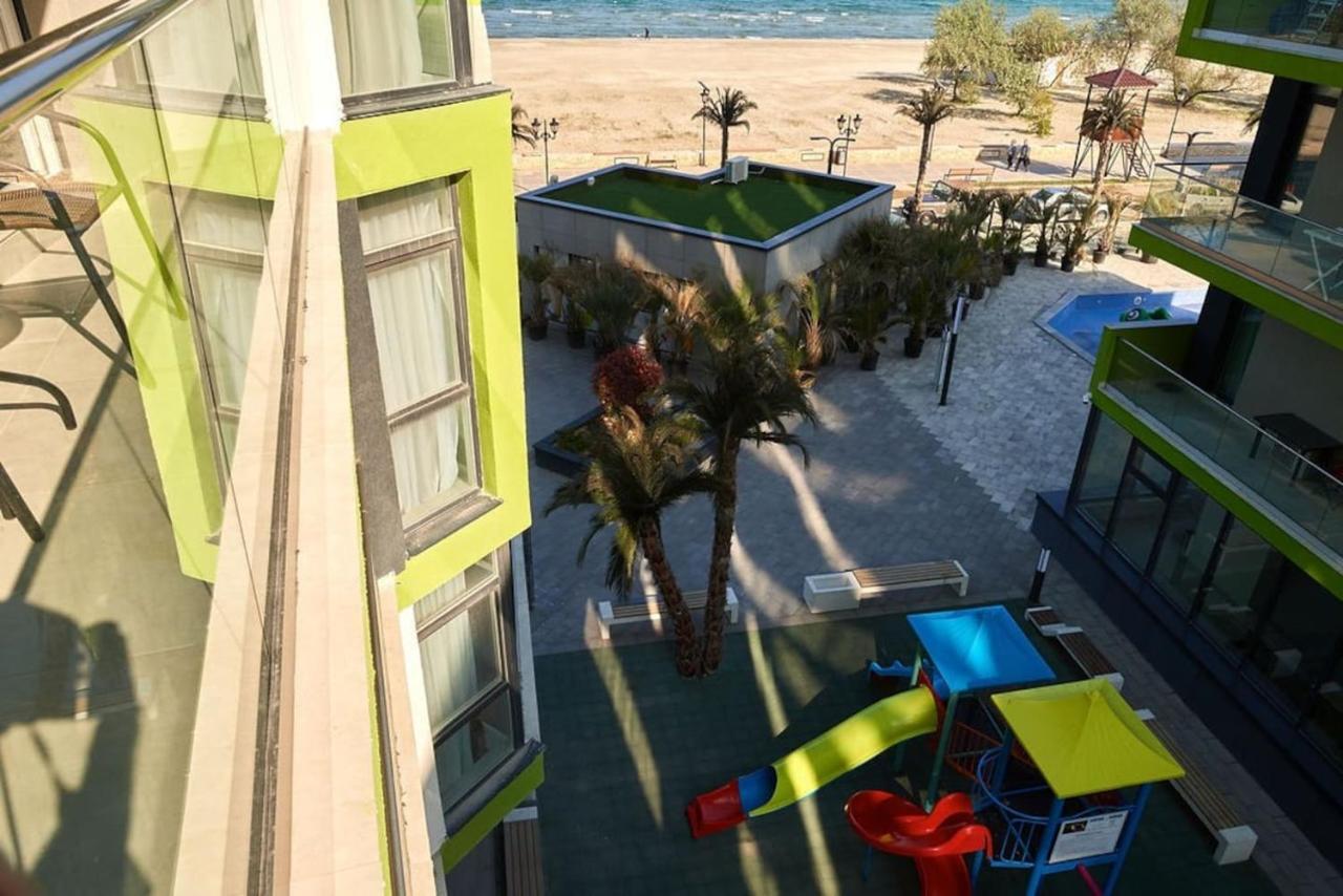 Blue Apartment In Spa N Pool Beach Resort Năvodari Exteriér fotografie